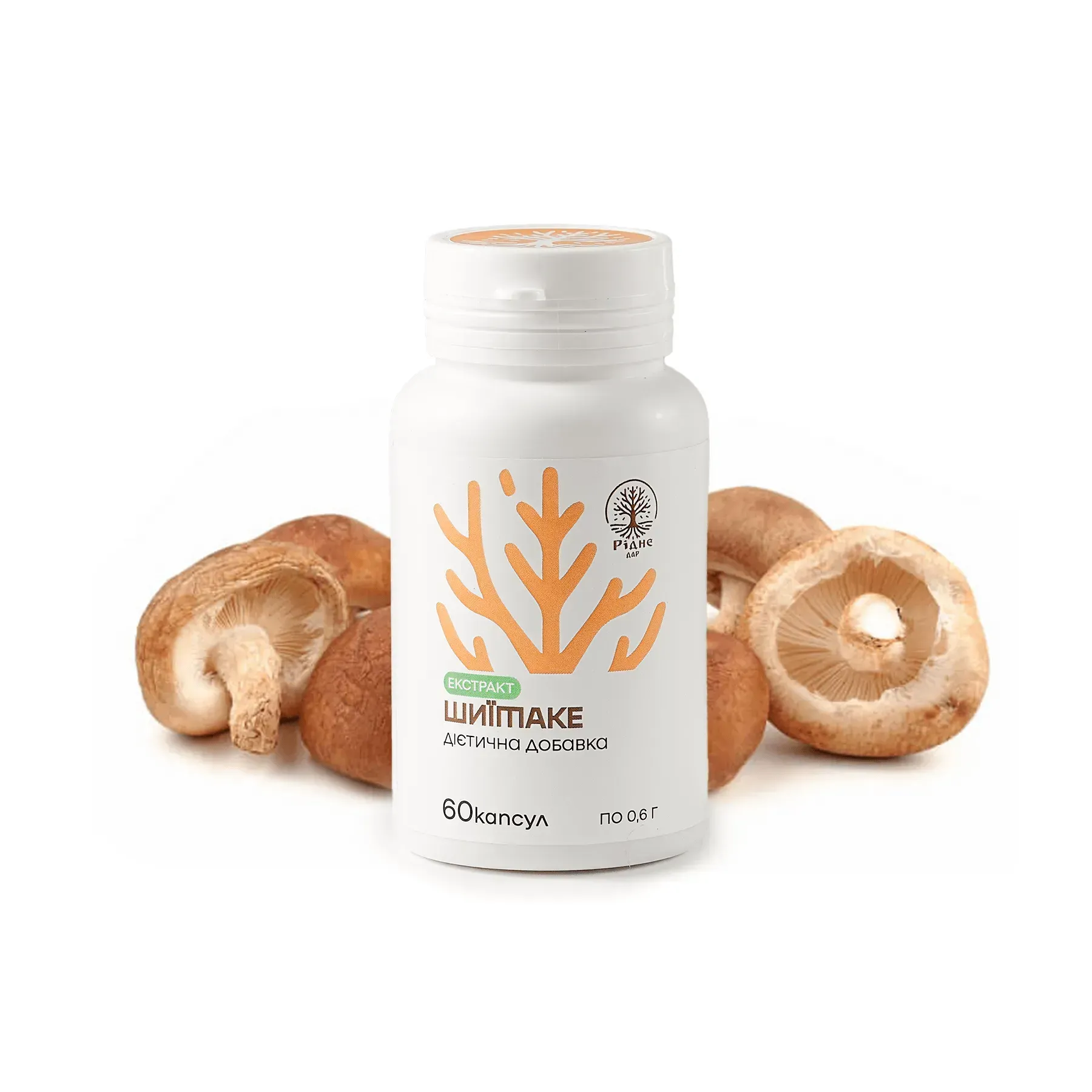 Шиїтаке (Екстракт 1:10) 600 мг